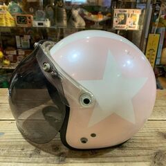 OGK J-BROS ジェットヘルメット フリーサイズ 57-59cm オートバイ 自動二輪車用 バブルシールドの画像