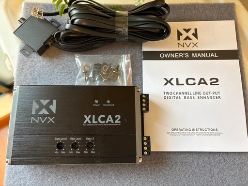 純正ナビでサブウーファー付けたい人必見！ノイズ出ないラインコンバーター NVX XLCA2
