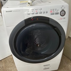 SHARP シャープ ドラム式洗濯乾燥機 洗濯7kg/乾燥3.5kg ES-S7D  2020年製の画像