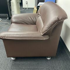 【12/23迄に取りに来れる方】1人掛けソファー　状態良好の画像