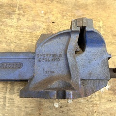 RECORD 卓上 角胴バイス 作業バイス  1t万力 の画像