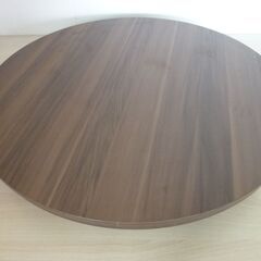 無料差し上げます　丸テーブル　組立　リバーシブル天板の画像