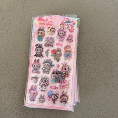 ラブブ　シール　4枚セットの画像