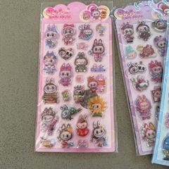 ラブブ　シール　4枚セットの画像