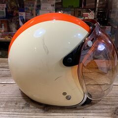 リード工業 ジェットヘルメット フリーサイズ バブルシールドの画像