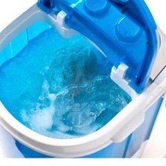 コンパクト洗濯機［取扱説明書付］
の画像