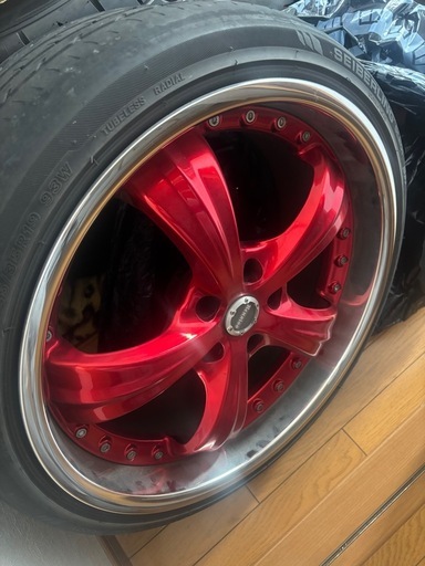 ホイール19インチ キャンディーレッド

