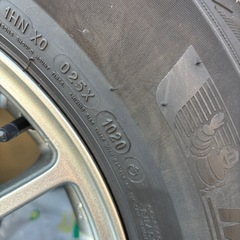 スタッドレスタイヤホイールの画像