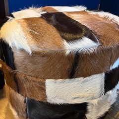 おしゃれなオットマンの画像