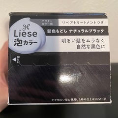 リーゼ泡カラー　ナチュラルブラックの画像