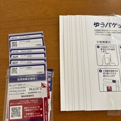 ゆうパケットポストmini10枚＆ゆうパケットポスト6枚の画像