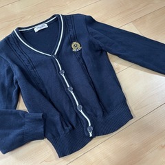 【美品】男の子キッズフォーマルスーツ7点セット 130【袖丈パンツ丈お直しあり】の画像