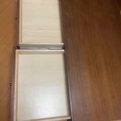 引き出しつきローテーブルの画像
