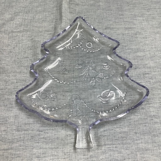 クリスマスツリー型ガラスキャンディディッシュ (YLひばりが丘) ひばり