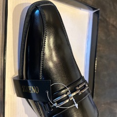 新品！紳士用ビジネスシューズ26.5㎝ブラックの画像