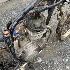 バイク　YAMAHA SR250 ジャンクの画像