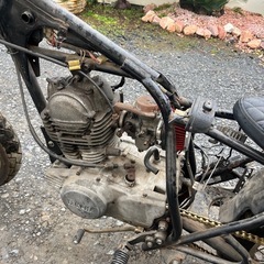 バイク　YAMAHA SR250 ジャンクの画像