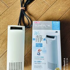 ★水槽と電気ポンプろ過器GEX製スリム静、セットで譲ります。の画像