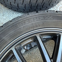 【年内限定値下げ】スタッドレスタイヤ（WINTER MAXX）、ホイールセット  165/55/15   の画像