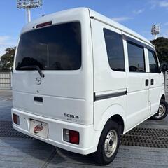 神奈川【自社ローン】保証人無可★全国対応★スクラム【PC】車検2年付/両側スライドドア/ドアバイザー/ETCの画像