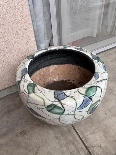 陶器の火鉢 (ももかママ) 余部の家庭用品《ガーデニング》の中古