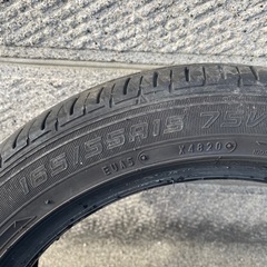 未使用　タイヤ165/55/15一本　　ダンロップ　EC202　の画像