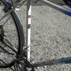 panasonic  demonta 分割式ロードバイク　　535mm　泥除け付き　1992年頃の画像