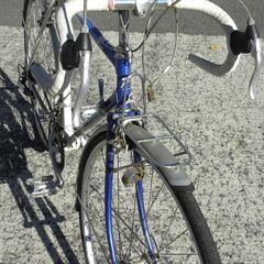 panasonic  demonta 分割式ロードバイク　　535mm　泥除け付き　1992年頃の画像