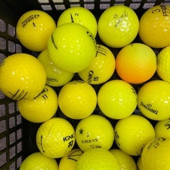 ロストボール キズ無し イエロー 50球の画像