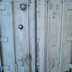 冷凍コンテナ　物置にいかがの画像