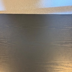 ニトリ ブラックデスクの画像