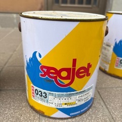 船底用塗料　3缶　seajet 033の画像