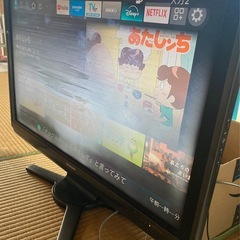 テレビ　SHARP　の画像