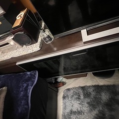 【木目】大型テレビボード　TV台　テレビ台の画像