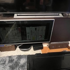 【木目】大型テレビボード　TV台　テレビ台の画像