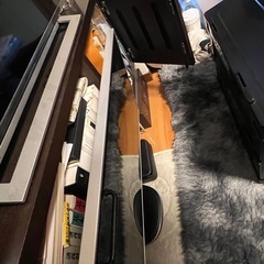 【木目】大型テレビボード　TV台　テレビ台の画像