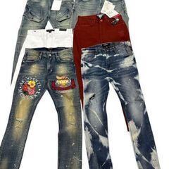 HUSTLE  GANG JEANSの画像