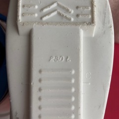 KAZAMA 子ども用スキーブーツ 31号 ホワイト/ブルー　23センチの画像