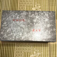 昭和のブリキの衣装ケースの画像