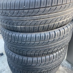 ダイハツ165/55R15ホイル付ﾉｰﾏﾙﾀｲﾔの画像