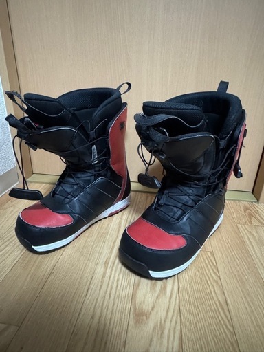 スノボブーツサロモン27.5 (かも) 安倍川のスノーボードの中古あげます