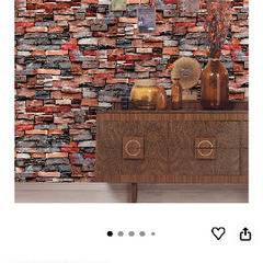 【DIY壁紙シール】モアナマハナ【3Dレンガ調】の画像