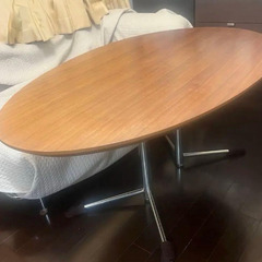 ACTUS アクタス 【OWN ビックサイドテーブル】楕円形ダイニングテーブルの画像