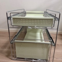 洗面台下ラックの画像