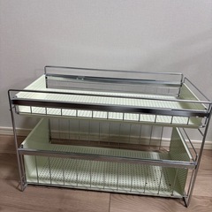 洗面台下ラックの画像