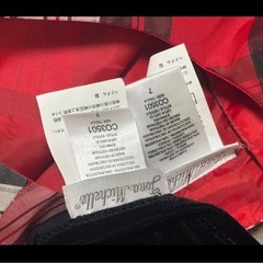 120 ボレロ付きワンピース　赤チェック　の画像