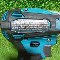 マキタ(makita) TD162DRGX 充電式インパクトドライバー ※充電器に塗装跡あり【市川行徳店】【店頭取引限定】【中古】管理番号：ITB3G8FGRLTCの画像