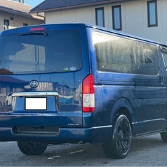 R2年式　ハイエースバン　ロングDX_GLパッケージ　純正ナビ・TV　バックモニター　社外19インチAW　ETCの画像