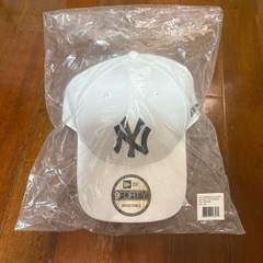 ニューエラ メンズ レディース 9FORTY 940 帽子 ベースボールキャップ スナップバック ベルクロ マジックテープ MLB ストリート 大リーグ ホワイト NEW ERAの画像