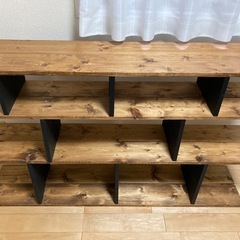 本棚（手作り）の画像